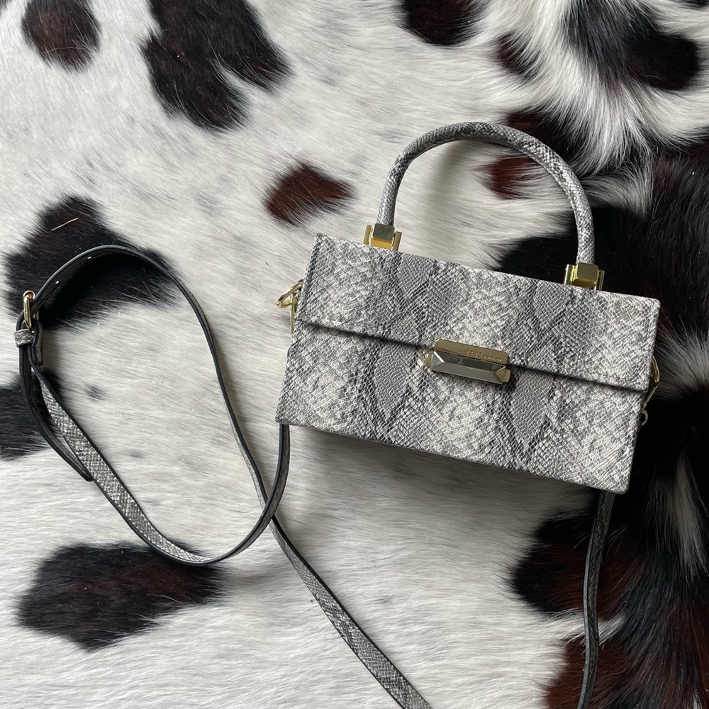 BCBG Snake Pattern Purse